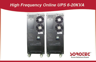 50 / 60Hz উচ্চ ফ্রিকোয়েন্সি সঙ্গে অনলাইন 10 - কম্পিউটার সেন্টার জন্য 20KVA