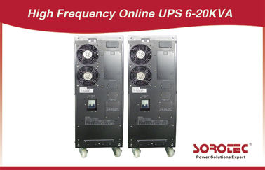 এলসিডি 50Hz / 60Hz হাই ফ্রিকোয়েন্সি অনলাইন ইউ.পি. 3KVA / 2.1KW অফিসের জন্য
