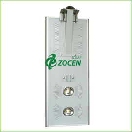Ajustable IP65 60W ইন্টিগ্রেটেড সৌর প্যানেল রাস্তার মানব দেহ সেন্সর সঙ্গে প্রভা