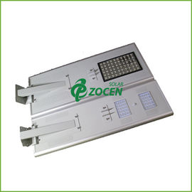 Ajustable IP65 60W ইন্টিগ্রেটেড সৌর প্যানেল রাস্তার মানব দেহ সেন্সর সঙ্গে প্রভা