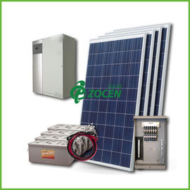 জন্য গৃহস্থালী / হোম 1.12KW এসি / ডিসি অফ গ্রিড সৌর বিদ্যুৎ সিস্টেম কিট