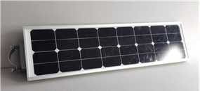 40W Intergrated সৌর চালিত রাস্তার আলো, 60W প্যানেল এবং 12V 30AH LiFePO4 লিথিয়াম ব্যাটারি