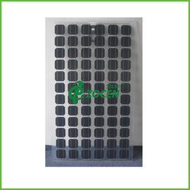 180W বদমেজাজি গ্লাস ডাবল গ্লাস সৌর প্যানেল 125 * 125mm মনো - হাউস জন্য স্ফটিকের