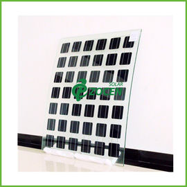 স্বচ্ছ BIPV ডাবল গ্লাস Monocrystalline সৌর মডিউল 265 ওয়াট বিভি / আইএসও