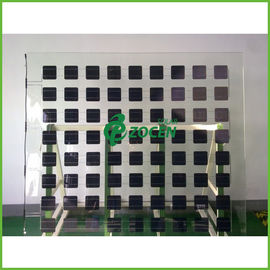স্বচ্ছ BIPV ডাবল গ্লাস Monocrystalline সৌর মডিউল 265 ওয়াট বিভি / আইএসও