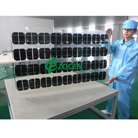 ফ্লাট BIPV ডাবল গ্লাস সৌর প্যানেল Monocrystalline সৌর মডিউল