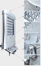 6 মিটার উচ্চতা 12W উষ্ঞ হোয়াইট Bridgelux IP66 খালেদা ইন্টিগ্রেটেড সৌর LED স্ট্রিট লাইট