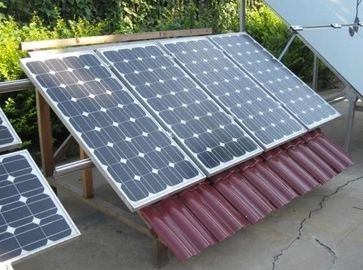 সমতল ছাদ সৌর বেদনাপূর্ণ সিস্টেমের জন্য 3kw ফোটোভোলটাইক প্যানেল সৌর PV মাউন্ট সিস্টেম