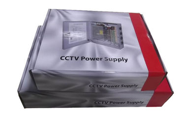 DC12V 30A নিয়ন্ত্রিত সিসিটিভি বিদ্যুৎ সরবরাহ ডিস্ট্রিবিউশন বক্স, 18-চ্যানেল