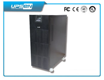 এন + এক্স সমান্তরাল সঙ্গে জরুরী ইউপিএস 220V / 230V 6 কেভিএ / 10 কেভিএ হাই ফ্রিকোয়েন্সি অনলাইন ইউ.পি.