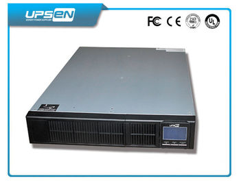 LCD প্রদর্শন অনলাইন 1000Va 2000Va 3000Va অরোহণযোগ্য ইউপিএস রাক 220Vac 50Hz সঙ্গে