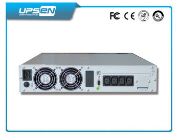 একক ফেজ 1Kva - ডিজিটাল, LCD স্ক্রিন সঙ্গে 10Kva হাই ফ্রিকোয়েন্সি রাক অরোহণযোগ্য ইউ.পি.