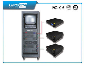 ইন্টেলিজেন্ট 220V / 230V / 240VAC 6Kva / 10Kva রাক অরোহণযোগ্য ইউপিএস 50HZ / 60HZ