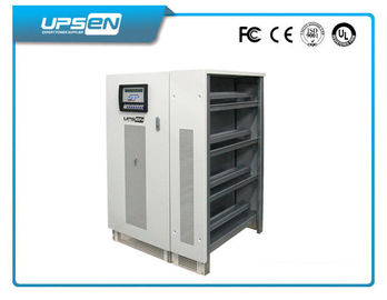 380V 400V 415VAC 100KVA ম্যানুয়াল রক্ষণাবেক্ষণ বাইপাস দিয়ে / 200KVA তিন ফেজ নিরবচ্ছিন্ন বিদ্যুৎ সরবরাহ