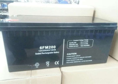 6FM200 VRLA ভালভ নিয়ন্ত্রিত লিড এসিড ব্যাটারি 12v 200ah সৌর শক্তি সঞ্চয় ব্যাটারি