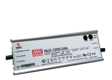 IP67 উচ্চ ক্ষমতা LED আলোর ড্রাইভার LED পাওয়ার সাপ্লাই HLG-120H-36A