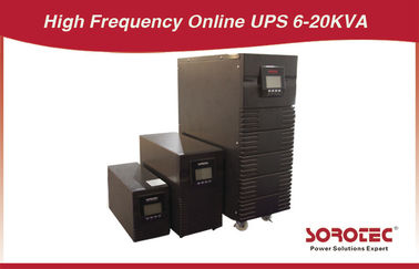 RS232 ইন্টারফেস 0.7 1ph / আউট 110V ইউপিএস 10KVA / 8000W বাইপাস মেরামতের সুইচ সঙ্গে