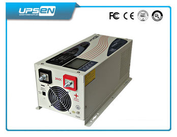 অফ গ্রিড সৌর 4000W 5000W 6000W ডিসি এসি বৈদ্যুতিন সংকেতের মেরু বদল / বিশুদ্ধ সাইন ওয়েভ সঙ্গে কনভার্টার হাইব্রীড