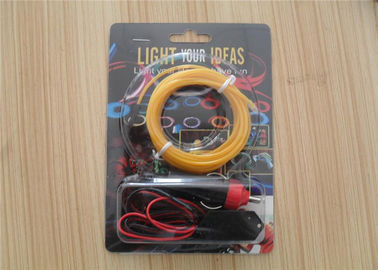 4mm / 5mm Electroluminescent ডোর প্রাচীরের ডিসি 12V বৈদ্যুতিন সংকেতের মেরু বদল সঙ্গে এল ওয়্যার LED