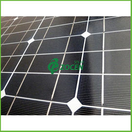 হাই পারফরমেন্স 100W 18V মনো ক্রিস্টাল 12V ব্যাটারি ব্যার্থতার জন্য সৌর প্যানেল