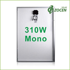 একক অচ্ছ সৌর প্যানেল, 310W এন্টি রিফ্লেক্টিভ গ্লাস পরতী
