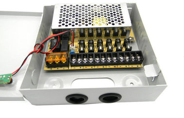 9 চ্যানেল সিসিটিভি ক্যামেরা পাওয়ার সাপ্লাই, 12V 5Amps সিসিটিভি পাওয়ার সাপ্লাই বক্স