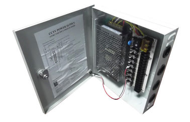 মেটাল 12V 20A সিসিটিভি বিদ্যুৎ সরবরাহ বক্স AC100 - 240V 240W ক্লাস বি
