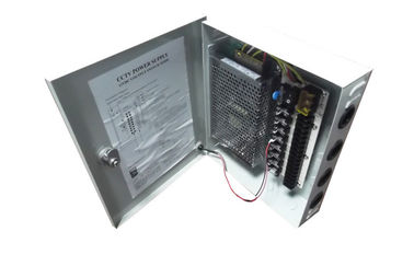12V 5Amps সিসিটিভি পাওয়ার সাপ্লাই বক্স 9 চ্যানেল, CCTV ক্যামেরা পাওয়ার সাপ্লাই