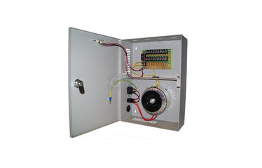 EN55011 ক্লাস বি সিসিটিভি শক্তি সরবরাহ 400W 18 চ্যানেল, 50Hz / 60Hz