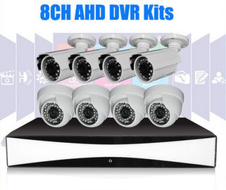 8Channel ফুল এইচডি সিসিটিভি DVR কিট 1280 এক্স 720 1 মেগাপিক্সেল সিসিটিভি ক্যামেরা