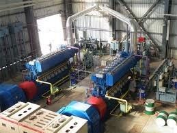 Genset পাওয়ার প্ল্যান্ট জল জুড়ান ডিজেল জেনারেটর 11KV 750Rpm