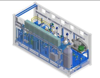 Genset পাওয়ার প্ল্যান্ট, Containerized বিদ্যুৎকেন্দ্র 20MW 400V / 11KV / 23KV