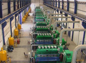 10 * 2000kW 11kV Genset ক্ষমতা শব্দরোধী ডিজেল জেনারেটিং সেট দিয়ে প্ল্যান্ট