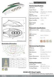 IP66 24V ডিসি LED স্ট্রিট ল্যাম্প 110V 200v 230V, হালকা emitting ডায়োড