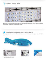 110 LM / W IP65 উচ্চ ক্ষমতা LED রোড লাইট 100 ওয়াট সঙ্গে প্লাস্টিকের লেন্স